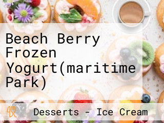 Beach Berry Frozen Yogurt(maritime Park)