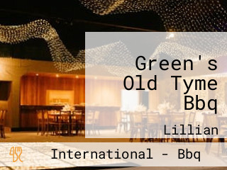 Green's Old Tyme Bbq