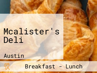 Mcalister's Deli