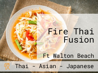 Fire Thai Fusion