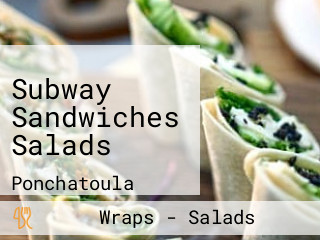 Subway Sandwiches Salads