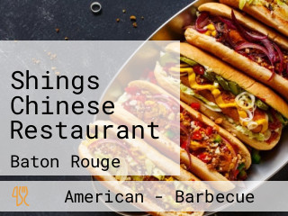 Shings Chinese  Restaurant