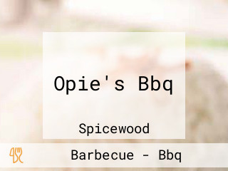 Opie's Bbq