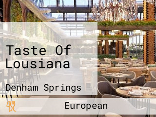 Taste Of Lousiana