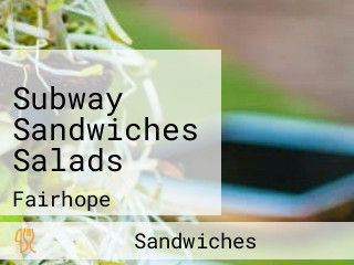 Subway Sandwiches Salads