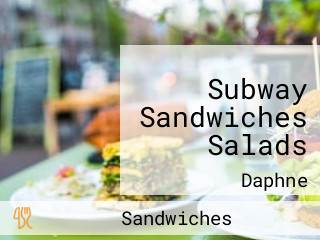 Subway Sandwiches Salads