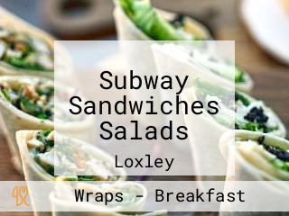 Subway Sandwiches Salads