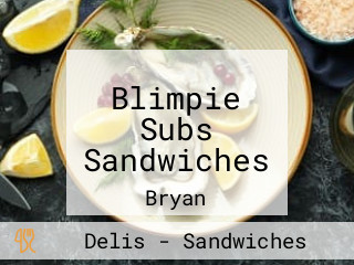 Blimpie Subs Sandwiches