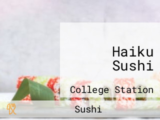 Haiku Sushi