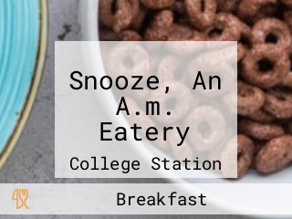 Snooze, An A.m. Eatery