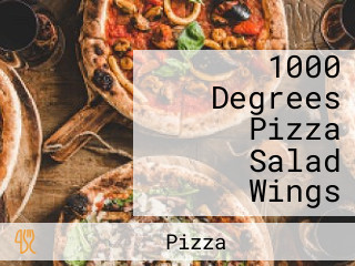 1000 Degrees Pizza Salad Wings