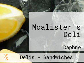 Mcalister's Deli