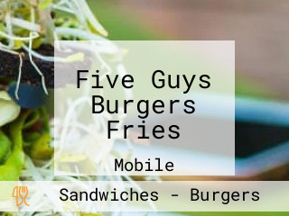 Five Guys Burgers Fries