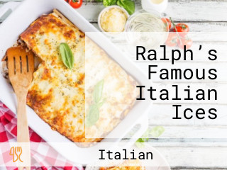 Ralph’s Famous Italian Ices