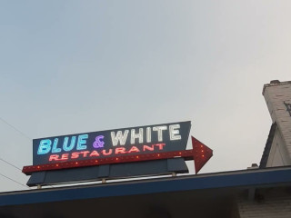 Blue White