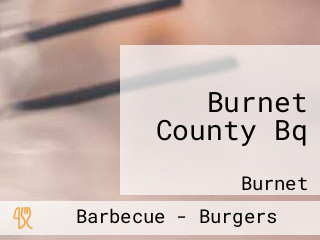 Burnet County Bq