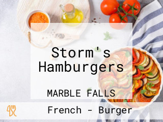 Storm's Hamburgers