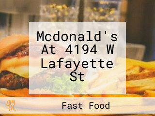 Mcdonald's At 4194 W Lafayette St