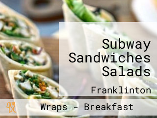 Subway Sandwiches Salads