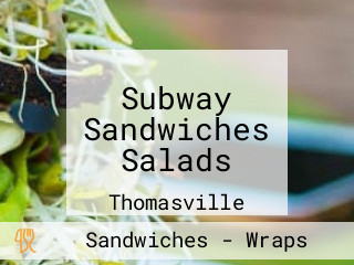 Subway Sandwiches Salads