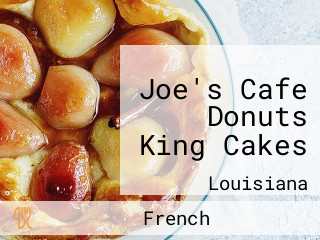 Joe's Cafe Donuts King Cakes