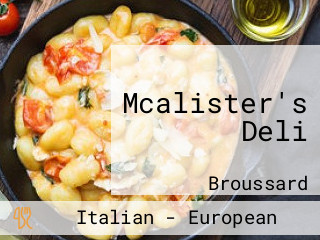 Mcalister's Deli