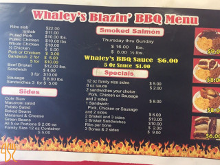 Whaley's Blazin' Bbq