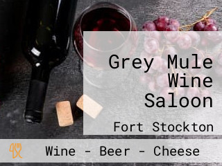 Grey Mule Wine Saloon