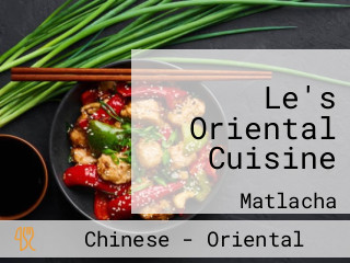 Le's Oriental Cuisine