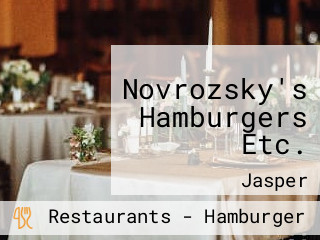 Novrozsky's Hamburgers Etc.