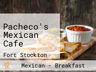 Pacheco's Mexican Cafe