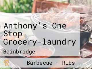 Anthony's One Stop Grocery-laundry