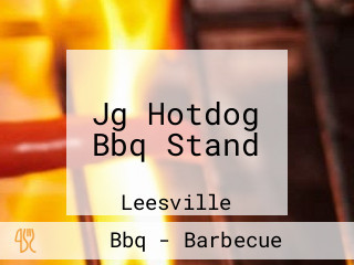 Jg Hotdog Bbq Stand