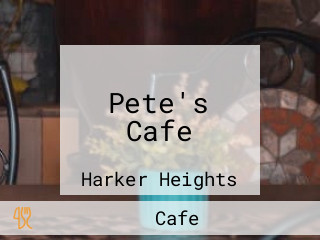 Pete's Cafe