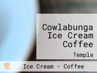 Cowlabunga Ice Cream Coffee