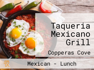 Taqueria Mexicano Grill