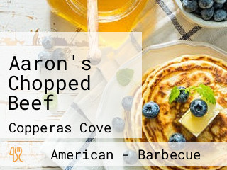 Aaron's Chopped Beef