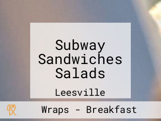 Subway Sandwiches Salads