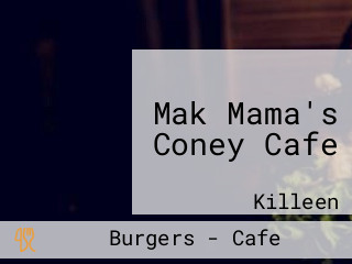 Mak Mama's Coney Cafe