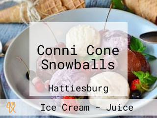 Conni Cone Snowballs