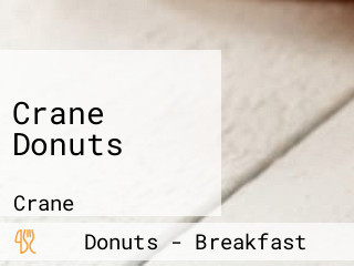 Crane Donuts