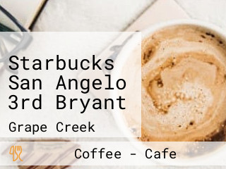 Starbucks San Angelo 3rd Bryant