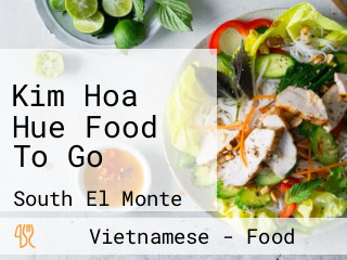 Kim Hoa Hue Food To Go