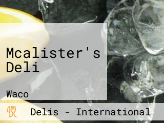 Mcalister's Deli