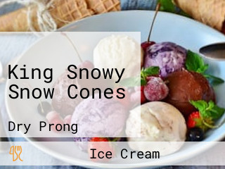 King Snowy Snow Cones