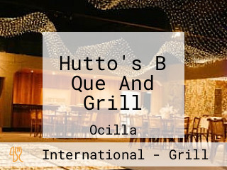 Hutto's B Que And Grill