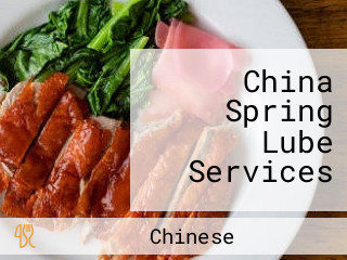 China Spring Lube Services