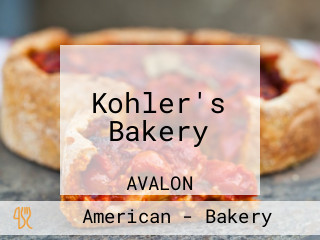 Kohler's Bakery