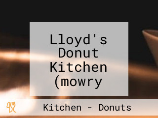 Lloyd's Donut Kitchen (mowry Avenue At Farwell Dr)