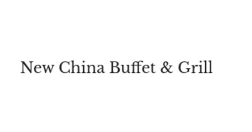New China Buffet Grill